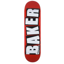  Baker Brand Logo Red/White Deck - 8.5