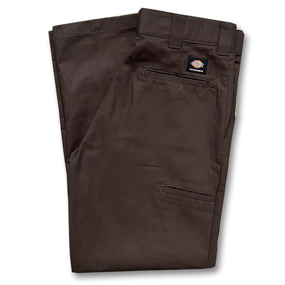 Dickies Skateboarding Jamie Foy Loose Fit Twill Pants - Dark Brown - 36X30