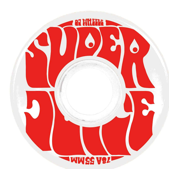 OJ Super Juice Wheels 78a - White/Red