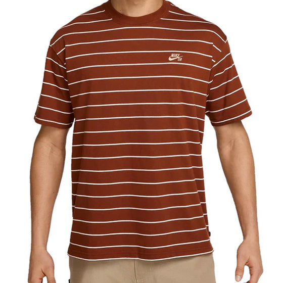 Nike SB Max 90 Striped Tee - Brown - Medium