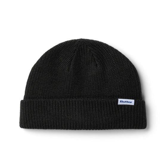 Butter Goods Wharfie Beanie - Black