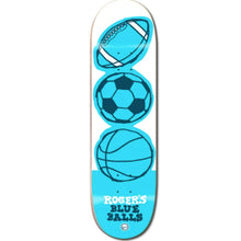  Roger Skate Co. Blue Balls Deck 8.3